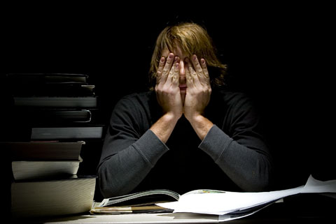 Stressed Student Image